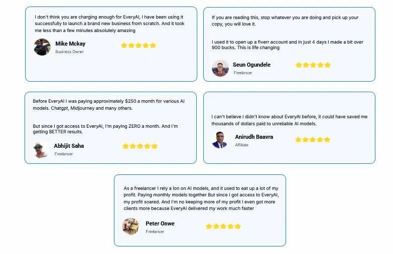 EveryAI customer reviews